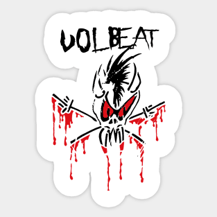 volbeat metal forever Sticker